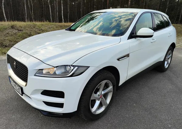 jaguar mazowieckie Jaguar F-Pace cena 89800 przebieg: 101000, rok produkcji 2017 z Ząbki